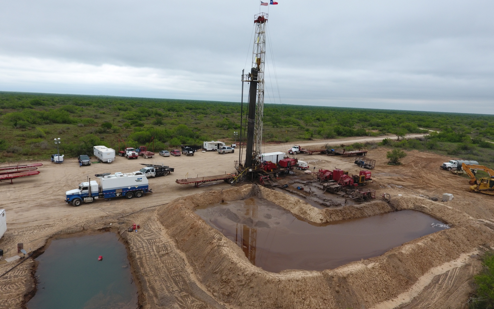 Everest Resource Company Brooks County TX Progress Drilling